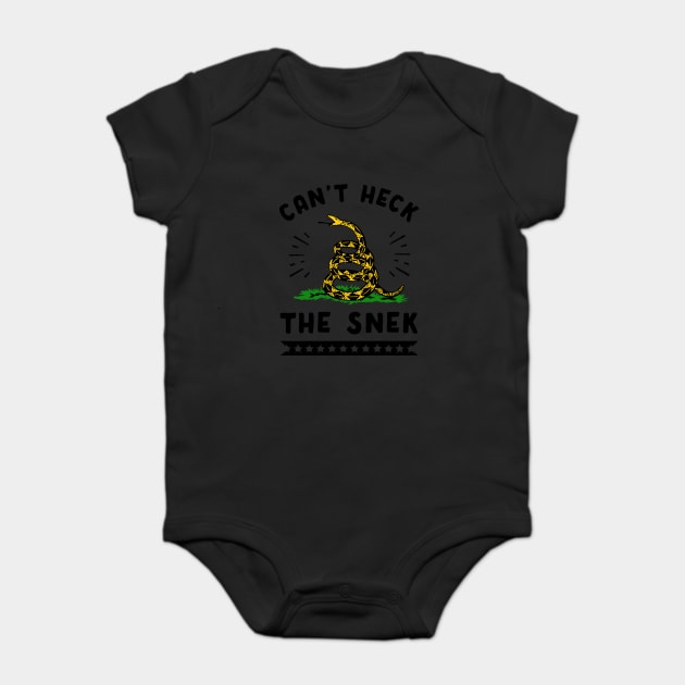 Can't Heck The Snek Baby Bodysuit by dumbshirts